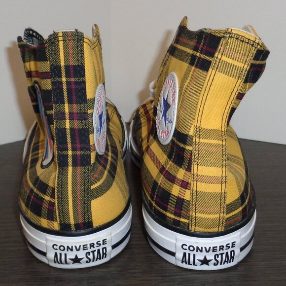 Brand New Converse Chuck Taylor All Star \'Plaid Pack - World Peace\' shoes Mens 9 main image 7